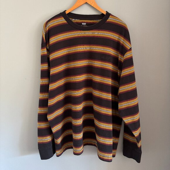 Striped Levi's Long Sleeve Tee - Picture 1 of 11